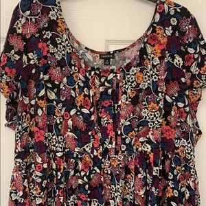 Torrid floral dress